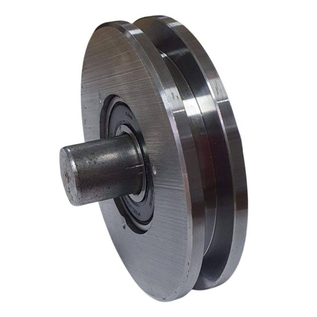 ROLDANA P PORTÃO DE CORRER CAVA QUADRADA 15,5 MM FERRO 14 1 ROLAMENTO S SUPORTE ECONÔMICA