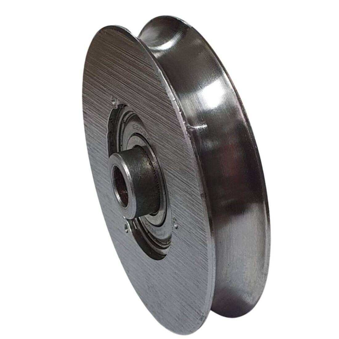 ROLDANA P PORTÃO DE CORRER CAVA U 15,5 MM 1 ROLAMENTO FERRO 1 2 C BUCHA (1)