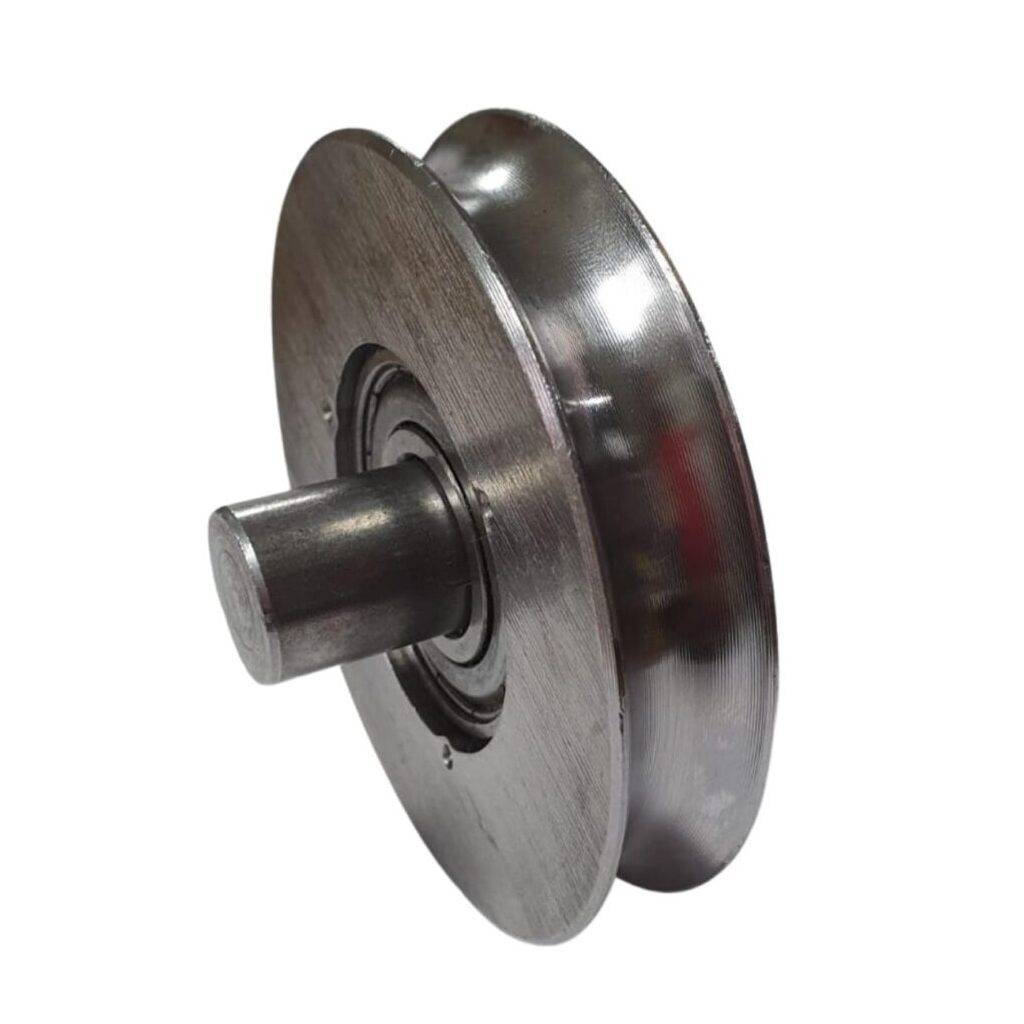 ROLDANA P PORTÃO DE CORRER CAVA U 15,5 MM 1 ROLAMENTO FERRO 1 2 S SUPORTE ECONÔMICA